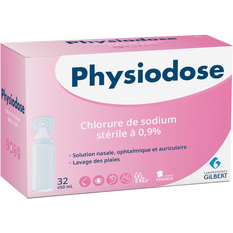 Sérum physiologique / chlorure de sodium